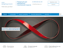 Tablet Screenshot of flytechgroup.com